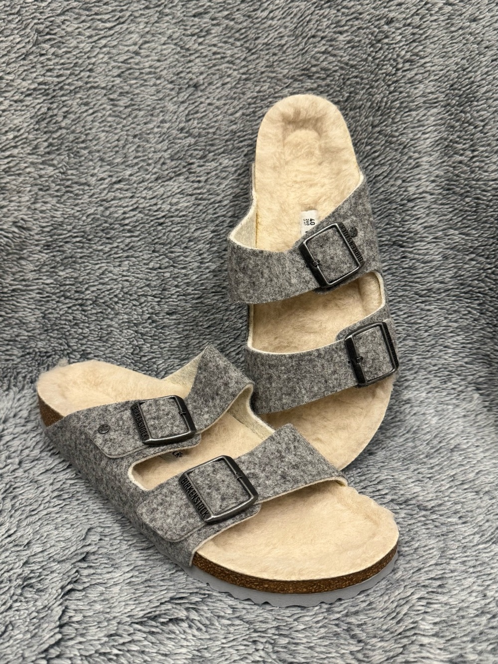 Birkenstock Fleece Sandals
